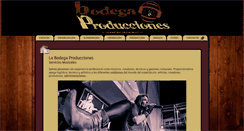 Desktop Screenshot of labodegaproducciones.com